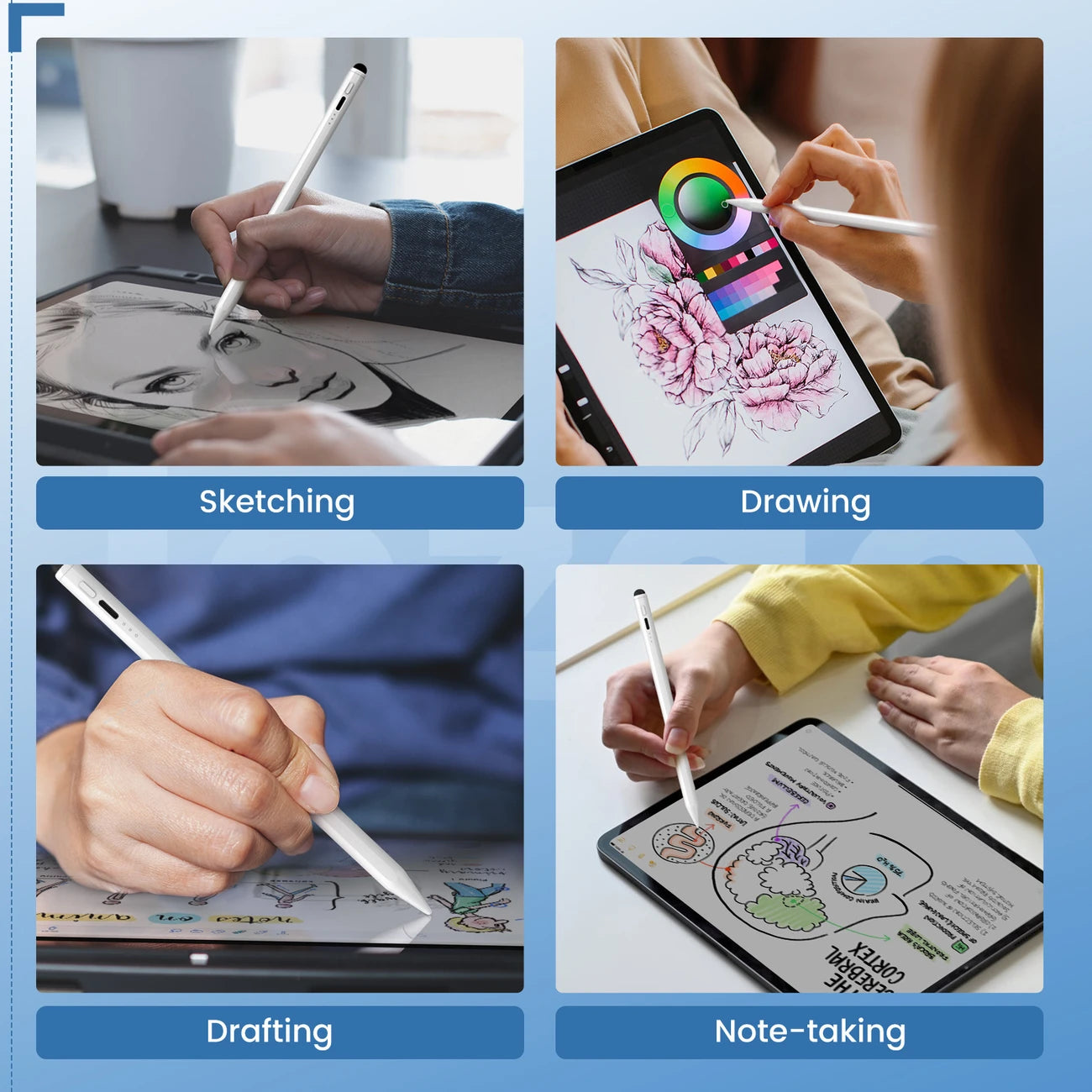 Two-end compatible  fast-charging active pen